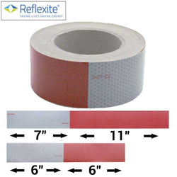 Reflexite Reflector Tape 150 Foot Roll in 2 Pattern Options