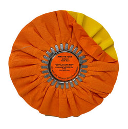 Orange Airway Kwik Kut Primary Cut Airway Wheel Signature Series Buffing Wheel