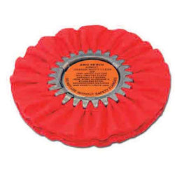 Orange Ruffy Clear Dip Airway Buffing Wheel