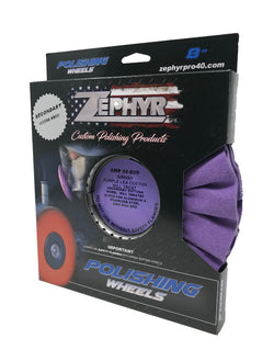 Purple Mill Treat Secondary Cut Airway Buffing Wheel