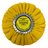 Yellow Airway #4 Mill Treat Primary Cut Buffing Wheel