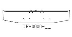 FREIGHTLINER 1984-1999 COE, CONVENTIONAL CLASSIC 20" AMERICAN EAGLE 9 OVAL LIGHT HOLES