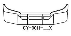 2008-2011 FREIGHTLINER CASCADIA 18" SET BACK AXLE 3 PIECE