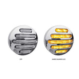 2 1/2 Inch Round Flatline Marker Light