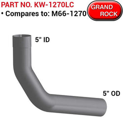 Kenworth OE Replacement Chrome Pipe For M66-1270