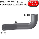 Kenworth Chrome Exhaust Elbow