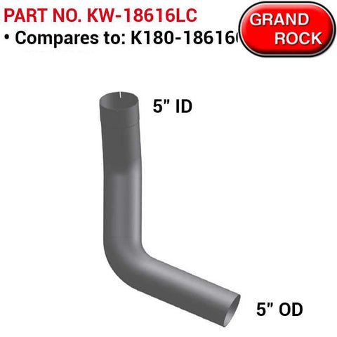 Kenworth Chrome Replacement For K180-18616CP - Left Side