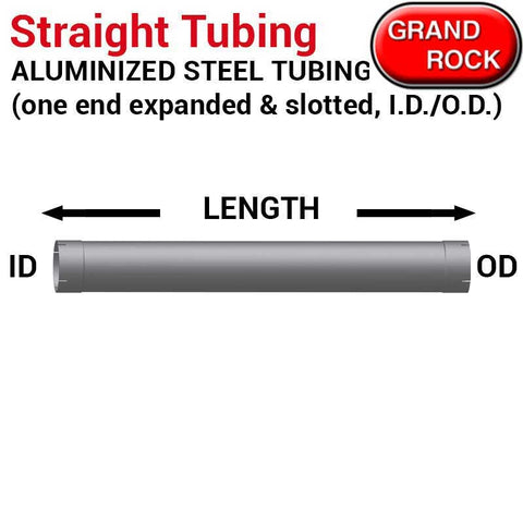 120 Inch Length Straight Aluminized Tubing ID/OD