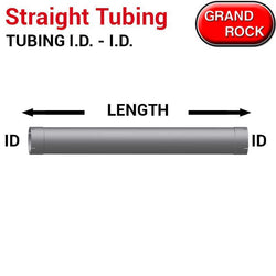 120 Inch Length Straight Aluminized Tubing ID/ID