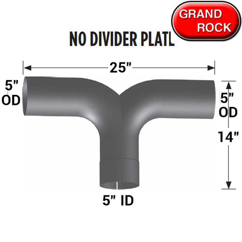 5 Inch Diameter Universal Y Pipe