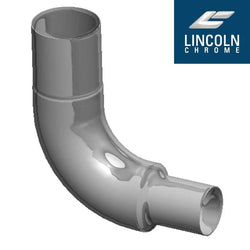 Lincoln Freightliner Chrome Elbow 7 Inch to 5 Inch