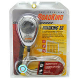 RoadKing - 4-Pin Dynamic Noise Canceling CB Microphone, Chrome & Chrome Cord