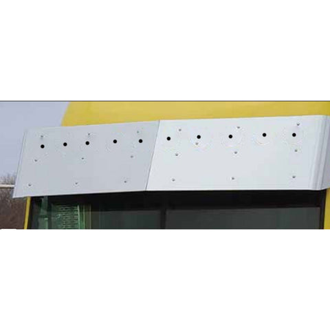 Freightliner Classic Replacement Visor 16.5" w/10 bulls-eye holes