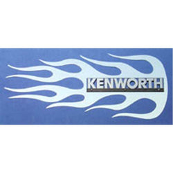 Kenworth Side of Hood Logo Trim - Blaze