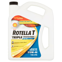 Shell Rotella T 15W-40 Diesel Oil, 1 gal