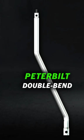 Shifter 1.5" X 42" Diameter S.S. Double Bend Fits Peterbilt