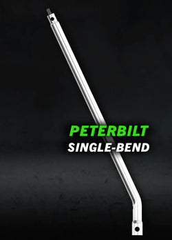 Shifter 1.5" X 36" Diameter S.S. Single Bend Fits Peterbilt
