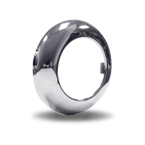 2 1/2" Chrome Plastic Twist-On Bezel