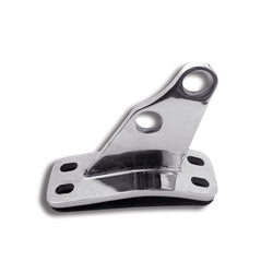Peterbilt Stainless Angled Lower Exhaust Bracket