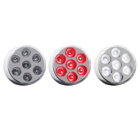 2" Dual Revolution Red/White LED (7 Diodes)