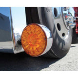 Super Diode Double Face Round LED Marker/Turn Signal