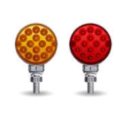 3 Inch Mini Double Face Standard LED Light - Amber Red