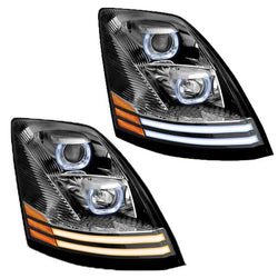 Volvo VNL Halogen Headlight Assembly - Passenger Side