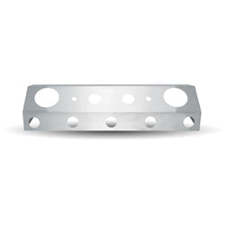 Open Back Trailer Service Box With Two 4 Inch And Five 2 Inch Light Holes