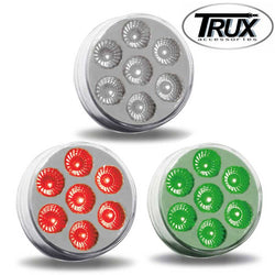 2" Dual Revolution Red/Green LED (7 Diodes)