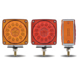 Double Face Super Diode Square LED Single Post