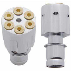 Chrome Gun Barrel Cigarette Lighter