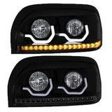 "Blackout" Freightliner Century Projection Headlight - Passenger