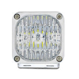 2 High Power LED Work Light w/ Deluxe Chrome Die-Cast Housing