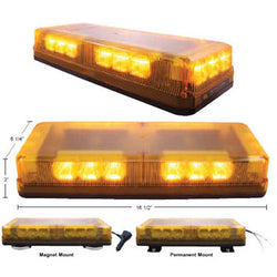 18 High Power LED Mini Strobe Warning Bar