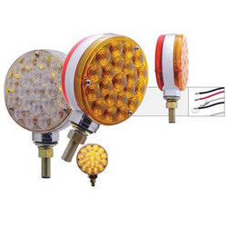 42 LED Double Face Turn Signal with Single Stud