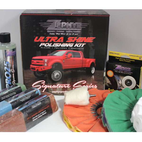 Zephyr Ultra Shine Signature Series Polishing Kit