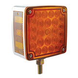 52 LED Reflector Double Face Turn Signal - Amber/Red Lens