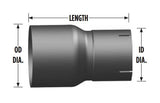 5" OD to 4" ID Reducer - 8" Length