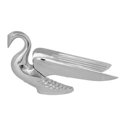 Chrome Bugler/Swan Wonderwing Hood Ornament