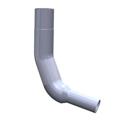 Roadworks 7 Inch Reduced To 5 Exhaust Elbow For Kenworth With 40 Inch Boxes And Dual Cat Converters