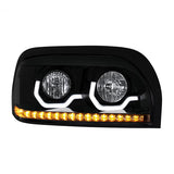 "Blackout" Freightliner Century Projection Headlight - Passenger