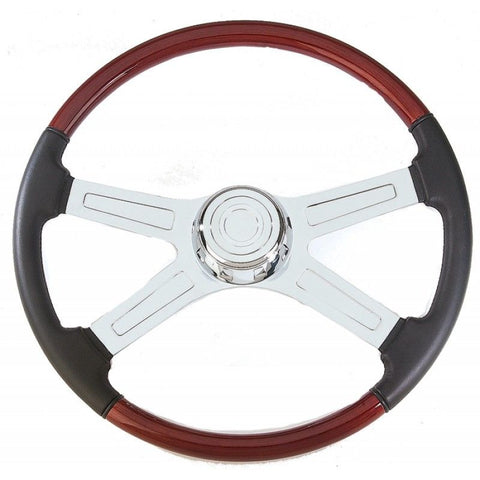 20" Four Spoke Chrome Steering Wheel