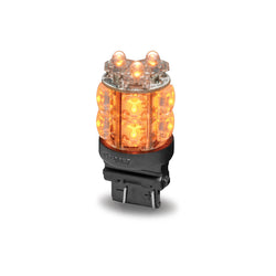 Amber Square Stop, Tail Function LED Light - Push In (13 Diodes)