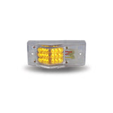 6 x 2 In Rectangular 18 LED Light Surface Mounth Clear Lens