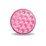 4 Inch 19 LED Dual Red Stop /Pink Marker All in One Light
