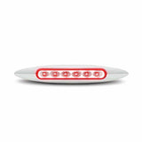 6" Red Marker to Green Auxiliary Slim LED Light (6 Diodes)