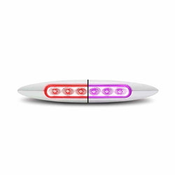6" Red Marker to Purple Auxiliary Slim LED Light (6 Diodes)