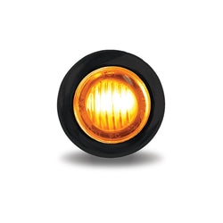 Mini Button Amber LED with Rubber Grommet (3 Diodes)