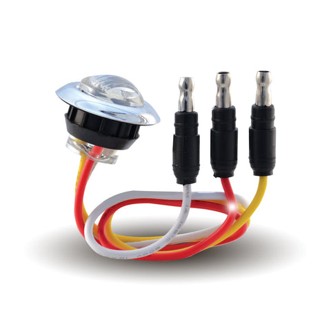 2 Button 2 Led Mini Button 2 LED Dual Revolution – Green Truck & Trailer Parts and Service