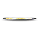 Slim Marker 17" Flatline Clear Amber LED (24 Diodes)